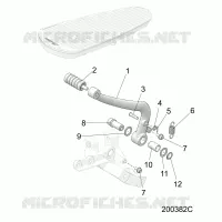 BRAKES, BRAKE PEDAL