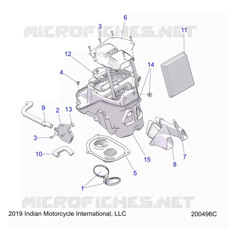 ENGINE, AIR INTAKE