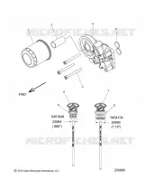 OIL FILTER/ADAPTER, AND DIPSTICK