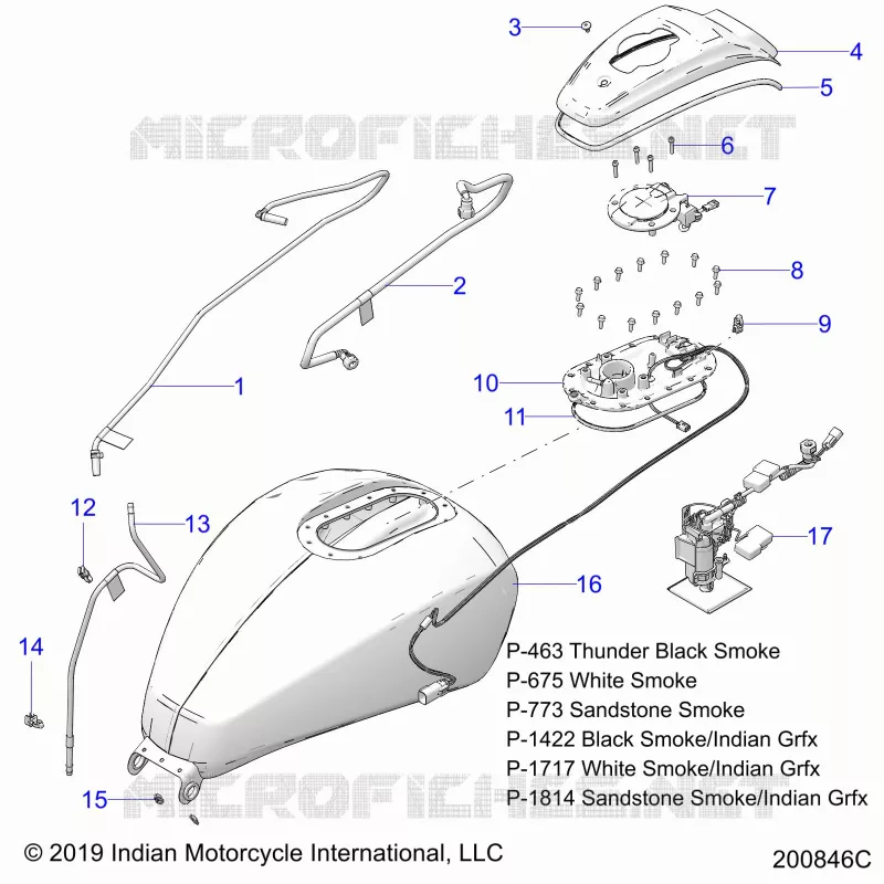 FUEL SYSTEM, FUEL TANK ASM.