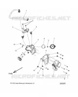 FUEL SYSTEM, FUEL CLAM SHELL/THROTTLE BODY