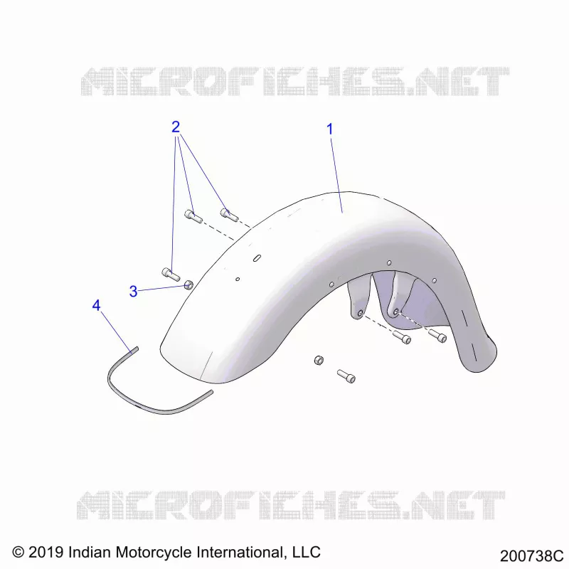 BODYWORK - FRONT FENDER