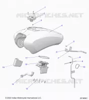 FUEL SYSTEM, FUEL TANK ASM.