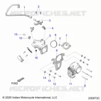 FUEL SYSTEM, FUEL CLAM SHELL/THROTTLE BODY