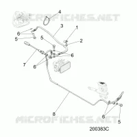 BRAKES, BRAKE LINE, REAR, ABS