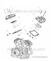 ENGINE, VALVE COVERS