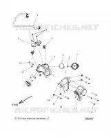 FUEL SYSTEM, FUEL CLAM SHELL/THROTTLE BODY