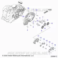 ENGINE, CAM SHAFTS AND GEARS