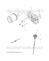 OIL FILTER/ADAPTOR, AND DIPSTICK