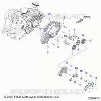 ENGINE, CAM SHAFTS AND GEARS