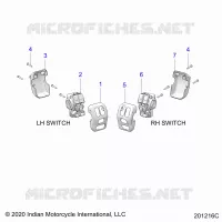 ELECTRICAL, SWITCH CONTROLS, LH/RH
