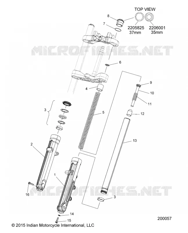 FRONT SUSPENSION FORKS