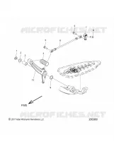 DRIVE TRAIN, SHIFT PEDAL AND SHIFT LINKAGE