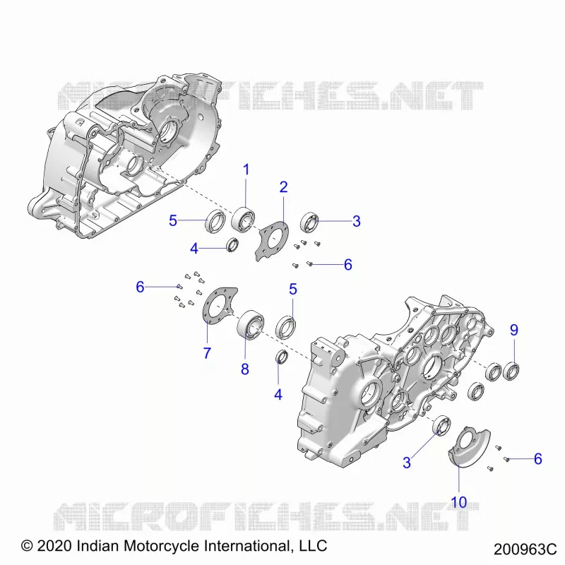 CRANKCASE BEARINGS