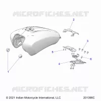 FUEL SYSTEM, FUEL TANK MOUNTING