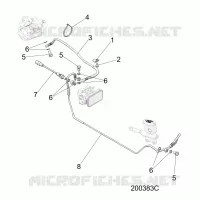 BRAKES, BRAKE LINE, REAR, ABS