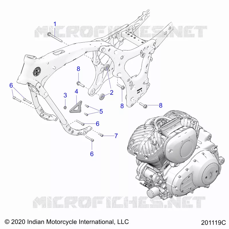 ENGINE, ENGINE MOUNTING