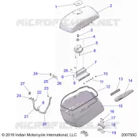 SADDLEBAG ASM.