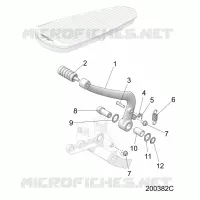 BRAKES, BRAKE PEDAL