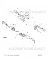 CHASSIS, FOOTPEGS