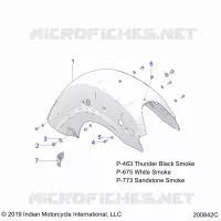 BODYWORK - REAR FENDER