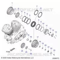 DRIVE TRAIN, CLUTCH AND PRIMARY DRIVE