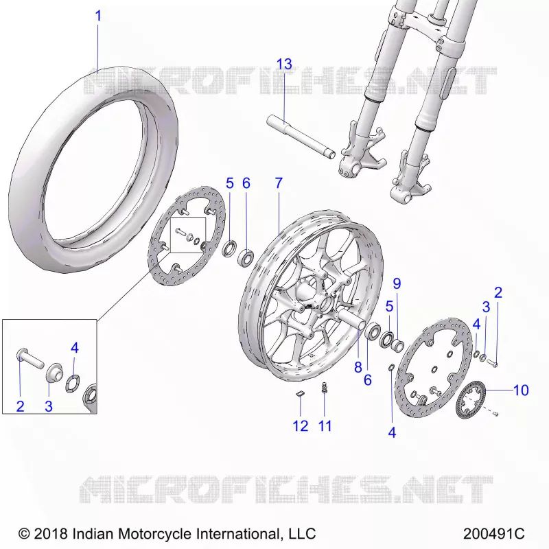 FRONT WHEEL