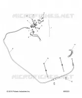 CONTROLS, CLUTCH LEVER ASM. AND CABLE