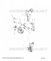BRAKES, REAR CALIPER ASM., W/ABS