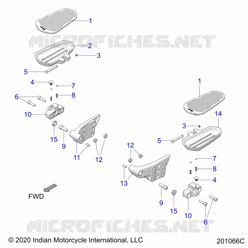 CHASSIS, FLOORBOARD, PASSENGER