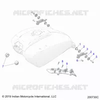 FUEL SYSTEM, FUEL TANK MOUNTING