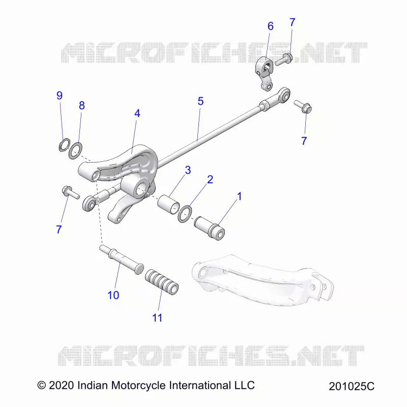 DRIVE TRAIN, SHIFT PEDAL AND LINKAGE