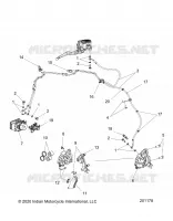 FRONT BRAKE ASM., W/ABS
