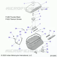 SADDLEBAG ASM.