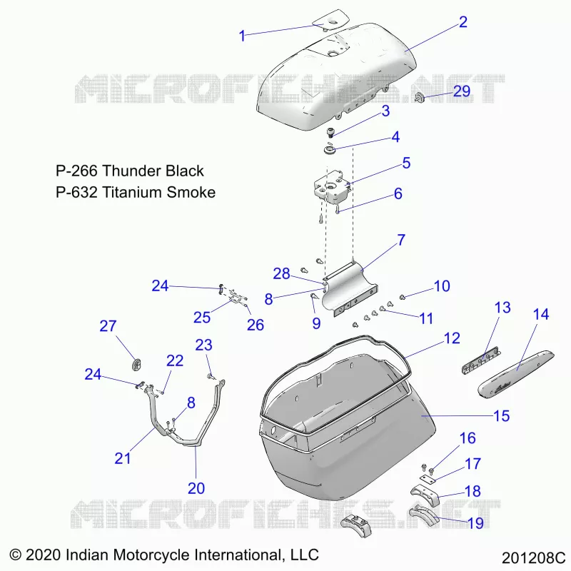 SADDLEBAG ASM.