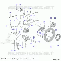 REAR BRAKE ASM
