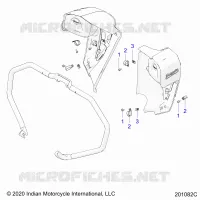 FAIRING, LOWER, MOUNTING
