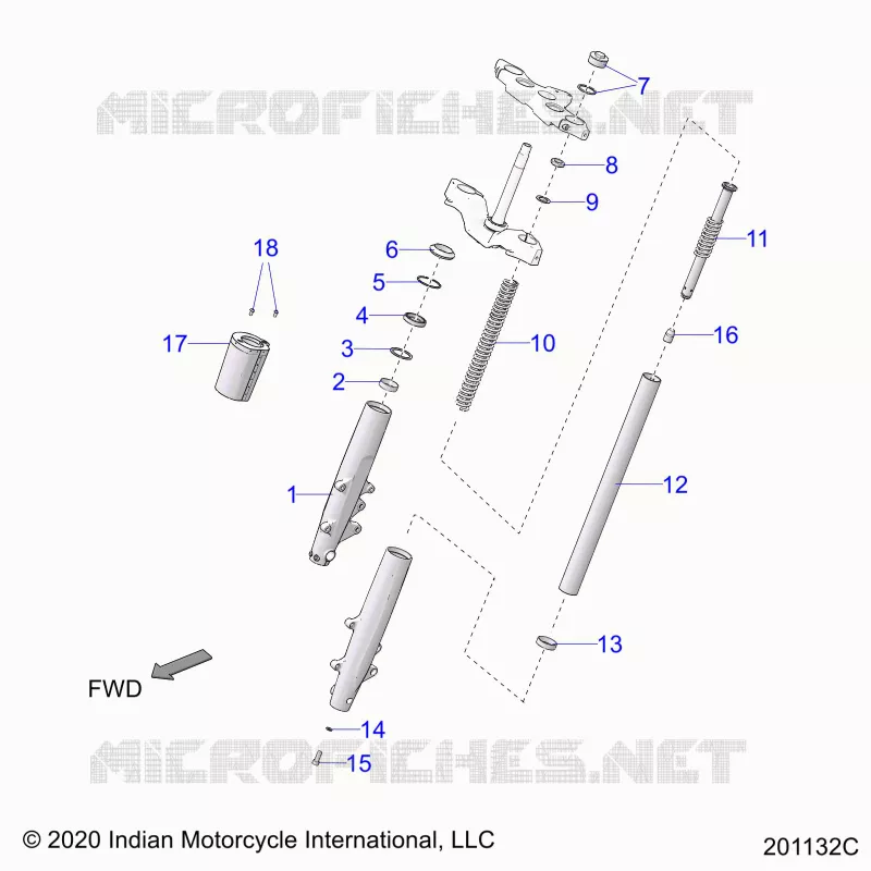 FRONT SUSPENSION FORKS