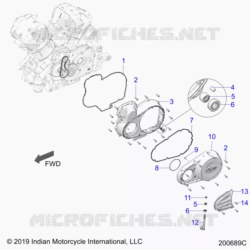 PRIMARY COVER ASM.