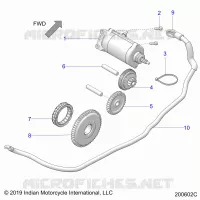 STARTER MOTOR