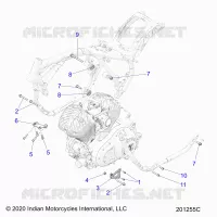 ENGINE, ENGINE MOUNTING