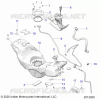 FUEL SYSTEM, FUEL TANK ASM.