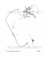 CONTROLS, CLUTCH LEVER AND CABLE