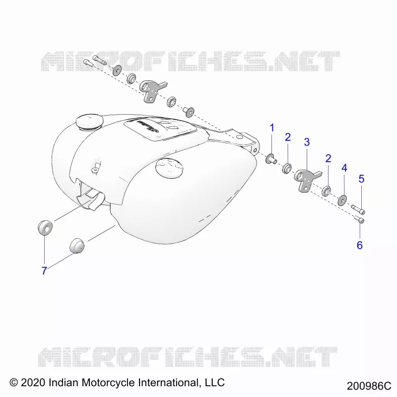 FUEL SYSTEM, FUEL TANK MOUNTING