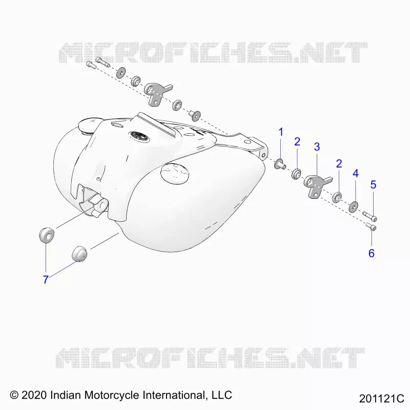 FUEL SYSTEM, FUEL TANK MOUNTING