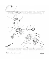 FUEL SYSTEM, FUEL CLAM SHELL/THROTTLE BODY