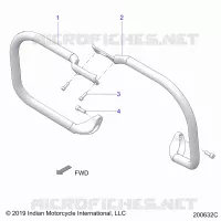 CHASSIS, HIGHWAY BAR, TUBE