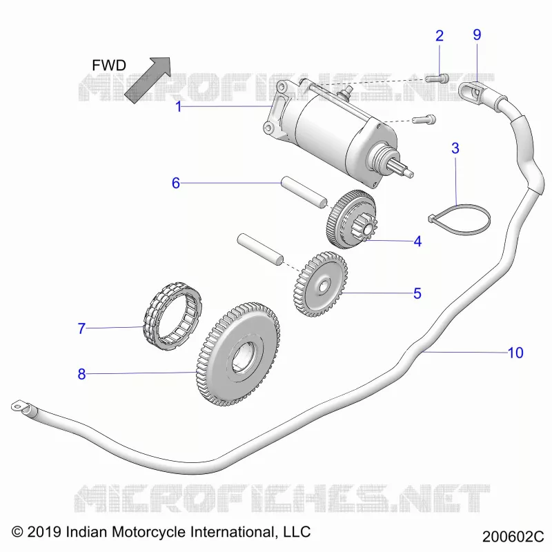 STARTER MOTOR