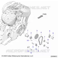 CAM CHAIN AND SPROCKETS