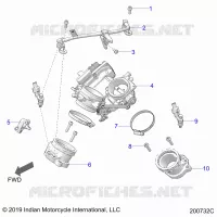 FUEL SYSTEM, FUEL RAIL/THROTTLE BODY
